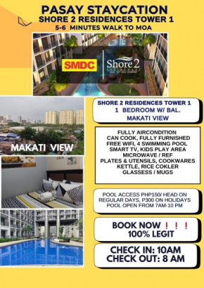 Shore 2 Residences Tower 1 Staycation